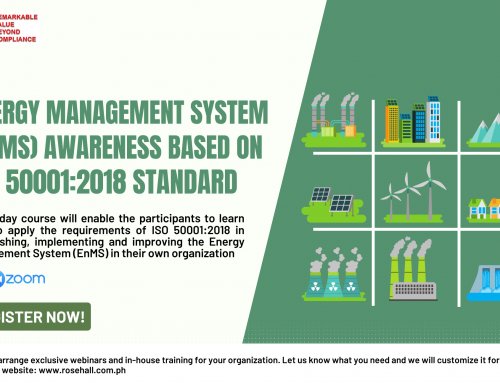 Energy Management System Awareness (ISO 50001:2018 Standard)
