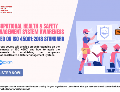 Occupational Health & Safety Management System Awareness
