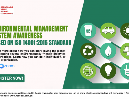 Environmental Management System Awareness based on ISO 14001:2015