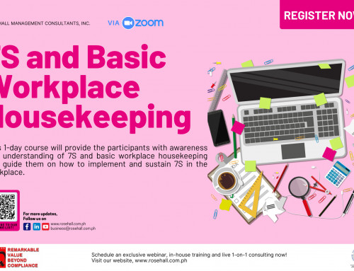 7S and Basic Workplace Housekeeping