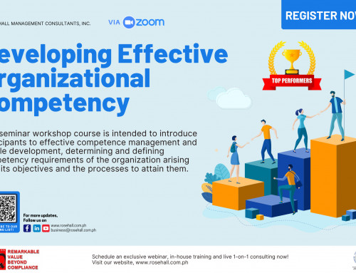 Developing Effective Organizational Competency