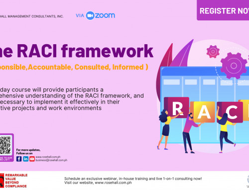 The RACI Framework ( Responsible, Accountable, Consulted, informed )