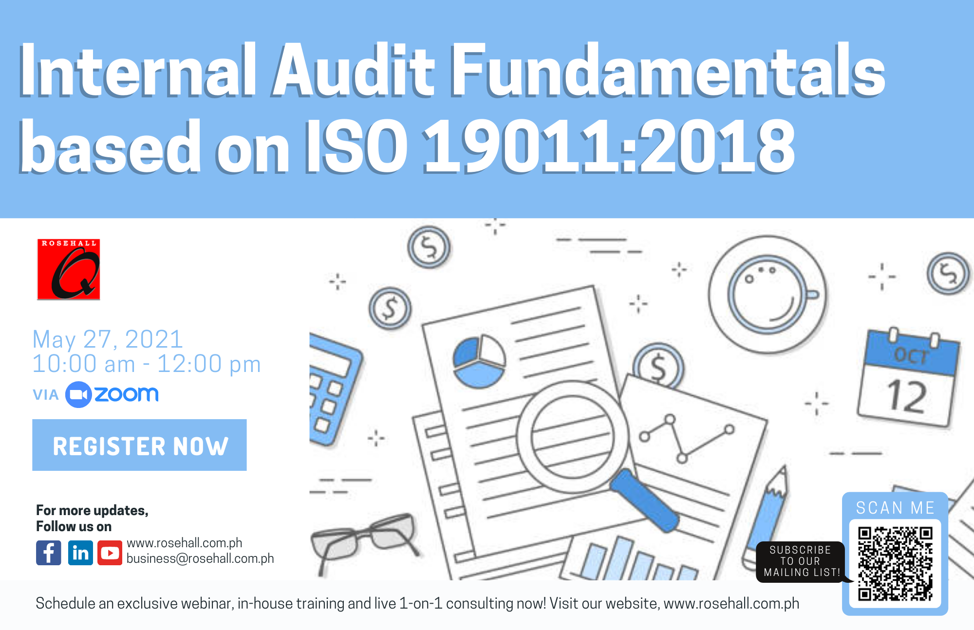 Internal Audit Fundamentals based on ISO 190112018 ROSEHALL