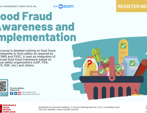 Food Fraud Awareness and Implementation