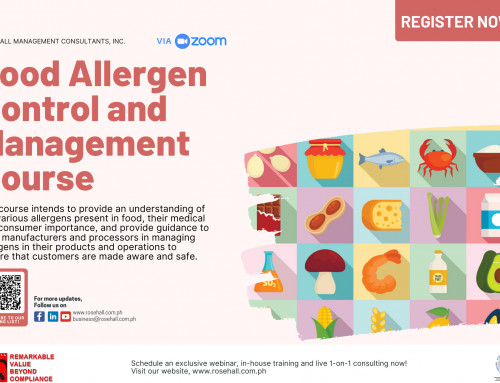 Food Allergen Control and Management Course