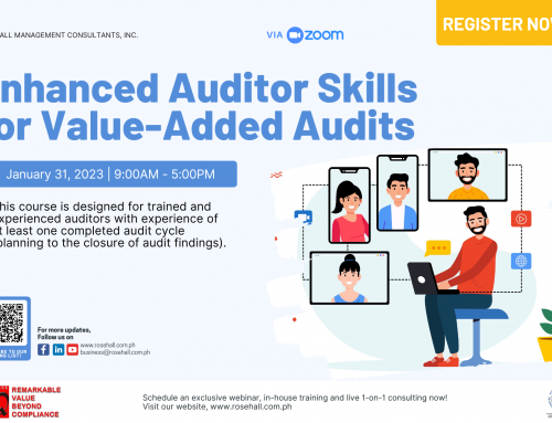 ENHANCED AUDITOR SKILLS FOR VALUE-ADDED AUDITS