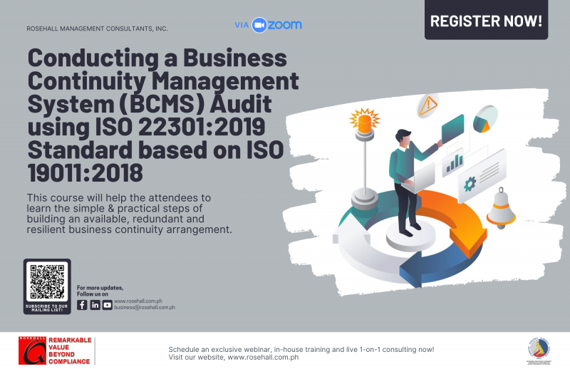 Conducting a Business Continuity Management System (BCMS) Audit using ...