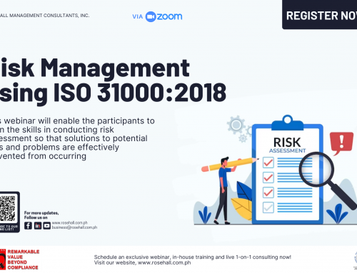 Risk Manageme﻿nt using ISO 31000:2018