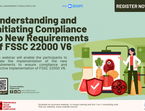 Understanding and Initiating Compliance to New Requirements of FSSC 22000 V6