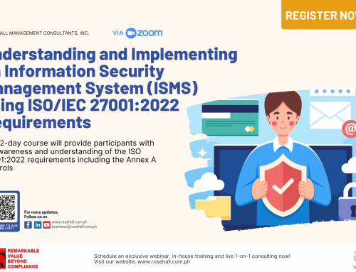 Understanding and Implementing an Information Security Management System (ISMS) using ISO/IEC 27001:2022 Requirements