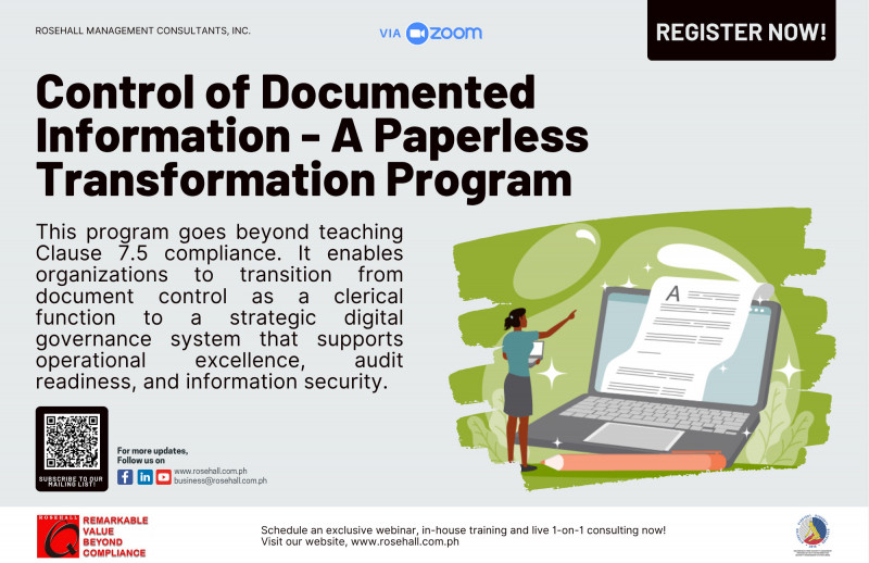 Information Requester Program CONTROL OF DOCUMENTED INFORMATION (A Paperless Transformation Program ...